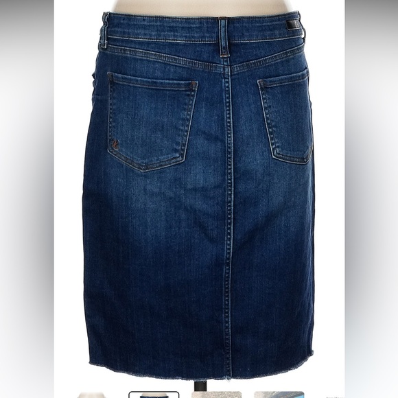 Kut from the Kloth denim “Connie” skirt - Picture 2 of 6